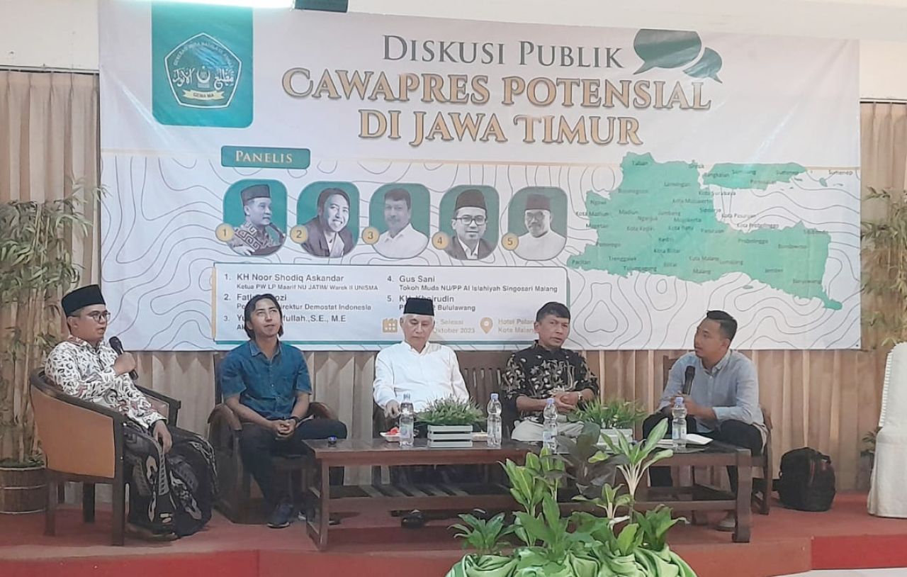 Diskusi Membaca Dukungan Pilpres di Jawa Timur, digelar di Malang, Rabu (4 /10). Foto : Dok. Jatimkini